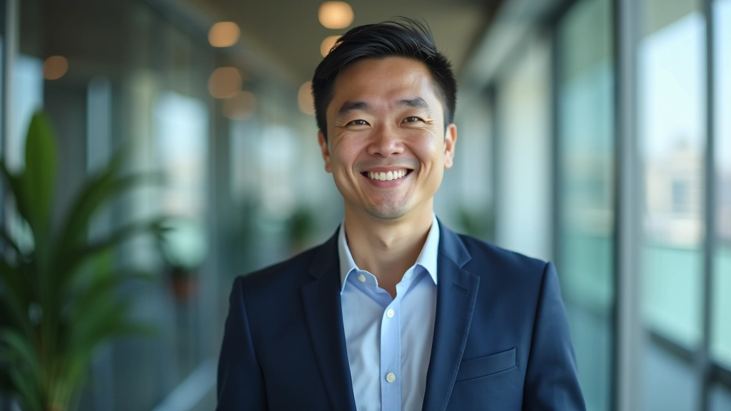 Financial advisor explaining investment strategy at modern office desk with charts and documents